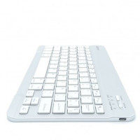 Teclado Compacto Inalámbrico por Bluetooth Subblim Smart prata