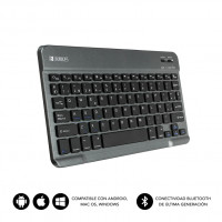 Teclado Compacto Inalámbrico por Bluetooth Subblim Smart Cinza 