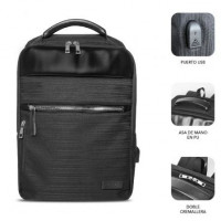 Mochila Subblim Business V2 AP Backpack para Portátil  até 15.6 Puerto USB Preto
