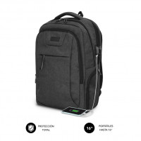 Mochila Subblim Professional Air Padding Backpack para Portátil até 16 USB