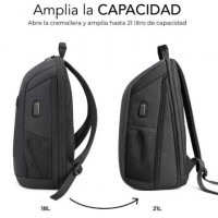 Mochila Subblim Xpand Air Padding Backpack para Portátiles hasta 15.6