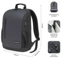 Mochila Subblim Xpand Air Padding Backpack para Portátiles hasta 15.6