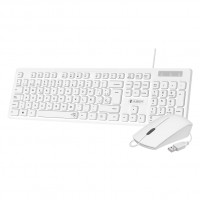 Teclado y Ratón Subblim Combo Business Slim Silencioso/ Blanco