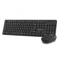 Teclado y Ratón Inalámbrico Subblim Combo Business CSSW10 Negro