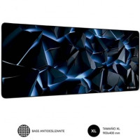 Alfombrilla Subblim Blue Obsidian XL/ 900 x 400 x 3 mm