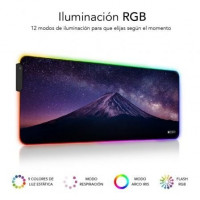 Alfombrilla Subblim SUBMP-02RGB11 LED RGB Montaña XL 800 x 300 x 4 mm