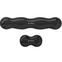 Pack de 2 Reposamuñecas Subblim Ergo Crystal Flex