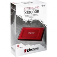 Kingston XS1000 eSSD 1Tb USB 3.2 tipo-C Rojo