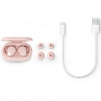 Auriculares Bluetooth Philips TAT1209 con estuche de carga/ Autonomía 6h/ Rosas