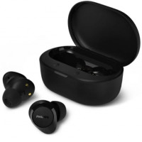 Auriculares Bluetooth Philips TAT1300BK con estuche de carga/ Autonomía 6h/ Negros
