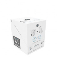 Expositor de Auriculares Tech One Tech earTECH TEC1203/ con Micrófono/ Lightning/ Incluye 10 Auriculares Blancos