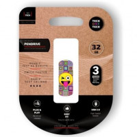 TECH ONE TECH ClipTECH emoji guiño 32 Gb USB 2.0