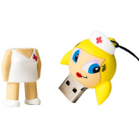 PENDRIVE 32GB TECH ONE TECH ENFERMERA USB 2.0 GOMA TEC5038B-32 PENDRIVE 32GB TECH ONE TECH ENFERMERA USB 2.0 GOMA TEC5038B-32