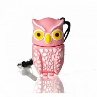 TECH ONE TECH Búho Plumi pink 32 Gb USB