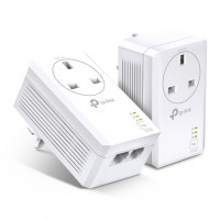 Adaptador Powerline TP-Link TL-PA7027P KIT 1000Mbps Alcance 300m Pack de 2