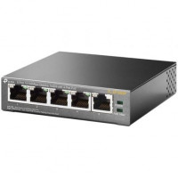 TP-LINK TL-SF1005P Switch 5x10100Mbps 4xPoE Metal