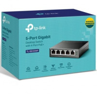 SWITCH 5 PUERTOS 101001000 4 PTOS POE 56W TP-LINK