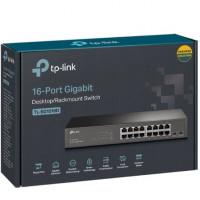 Switch TP-Link TL-SG1016DE/ 16 Puertos/ RJ45 10/100/1000
