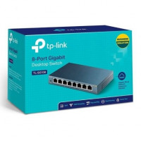 Switch TP-Link TL-SG108 V3.0 8 Puertos RJ-45 101001000