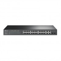 TP-Link TL-SL2428P Switch 24x10100Mbps PoE+ 4xGb