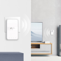 Adaptador Powerline TPLink TL-WPA7617 KIT 1000Mbps Alcance 300m Pack de 2