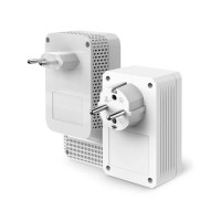 Adaptador Powerline TPLink TL-WPA7617 KIT 1000Mbps Alcance 300m Pack de 2