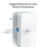 Adaptador Powerline TPLink TL-WPA7617 KIT 1000Mbps Alcance 300m Pack de 2
