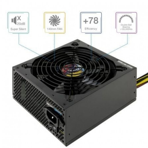 Fuente de alimentación mars gaming mpb650w/ 650w/ ventilador 12cm/ 80 plus  bronze