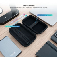 Funda para Disco Externo de 2.5 TooQ TQBC-E2503B Negro