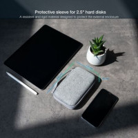 Funda para Disco Externo de 2.5 TooQ TQBC-E2503G Gris