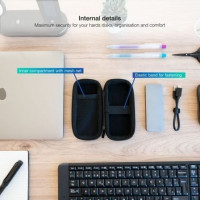 Funda para Disco Externo M2 TooQ TQBC-M201B Negra