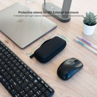 Funda para Disco Externo M2 TooQ TQBC-M201B Negra