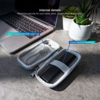 Funda para Disco Externo M2 TooQ TQBC-M201G Gris