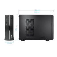 Caixa TOOQ Micro ATX C Fonte 500W – TQC-3005U3