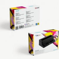 Docking Station para SSD M2 SATA/NVMe TooQ TQDS-502B