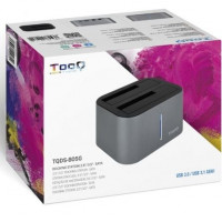 Tooq TQDS-805G Dock Station Doble Bahía HDD Cinza 