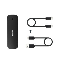 Caja Externa para Disco SSD M.2 NVMe TooQ TQE-2201B/ USB 3.1 Gen2/ Sin tornillos
