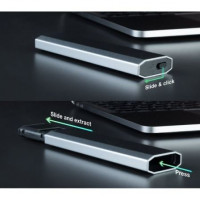 Caja Externa para Disco SSD M.2 NVMe TooQ TQE-2223G USB 3.2 Sin tornillos