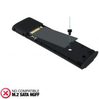 Caja Externa para Disco SSD M.2 NVMe TooQ TQE-2230B/ USB 3.1