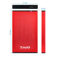 Tooq TQE-2527R Caixa HDD 2.5