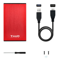 Tooq TQE-2527R Caixa HDD 2.5