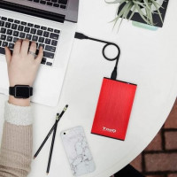 Tooq TQE-2527R Caixa HDD 2.5