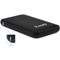 Caixa Disco 2.5 TooQ TQE-2528B USB 3.1 SATA Preto