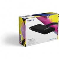 Caixa Disco 2.5 TooQ TQE-2528B USB 3.1 SATA Preto