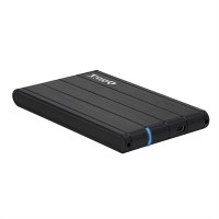 Caixa Disco 2.5 TooQ TQE-2530B USB 3.0 SATA Preto