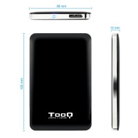 Tooq TQE-2538B Caixa Slim HDD 2.5