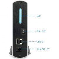TooQ TQE-3531B Caixa  HDD 3.5