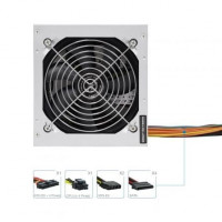 Fonte de alimentação Tooq TQEP-500SSE-O OEM 500W Ventilador 12cm