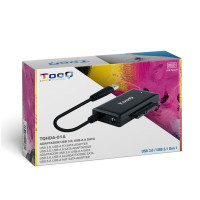 Adaptador para Discos Duros 2.53.5 Tooq TQHDA-01A USB 3.0 Macho - SATA