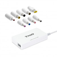 TooQ carregador slim portátil 100w auto 9 conectores